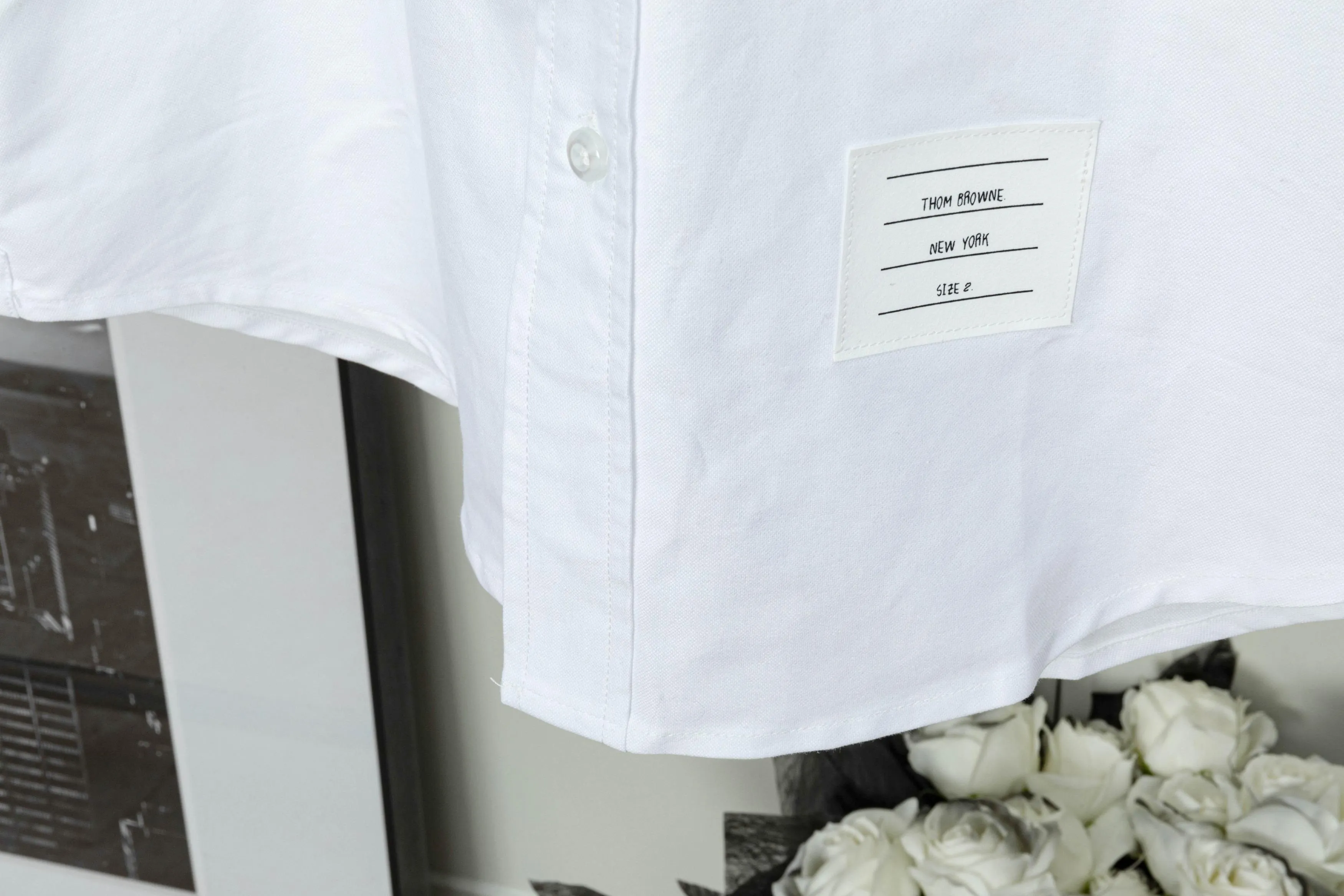 （TBNew Arrival ） New Arrival THOM BROWNE .TB Classic New Arrival 100% Authentic Factory Quality Same Style ：Blue，White Size：0/1/2/3/4
